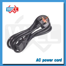 UK 3 Pin Plug TV Power Cord with Fuse